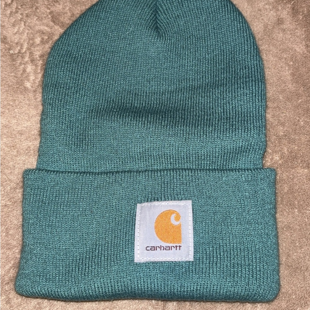 Carhartt Green Knit Beanie